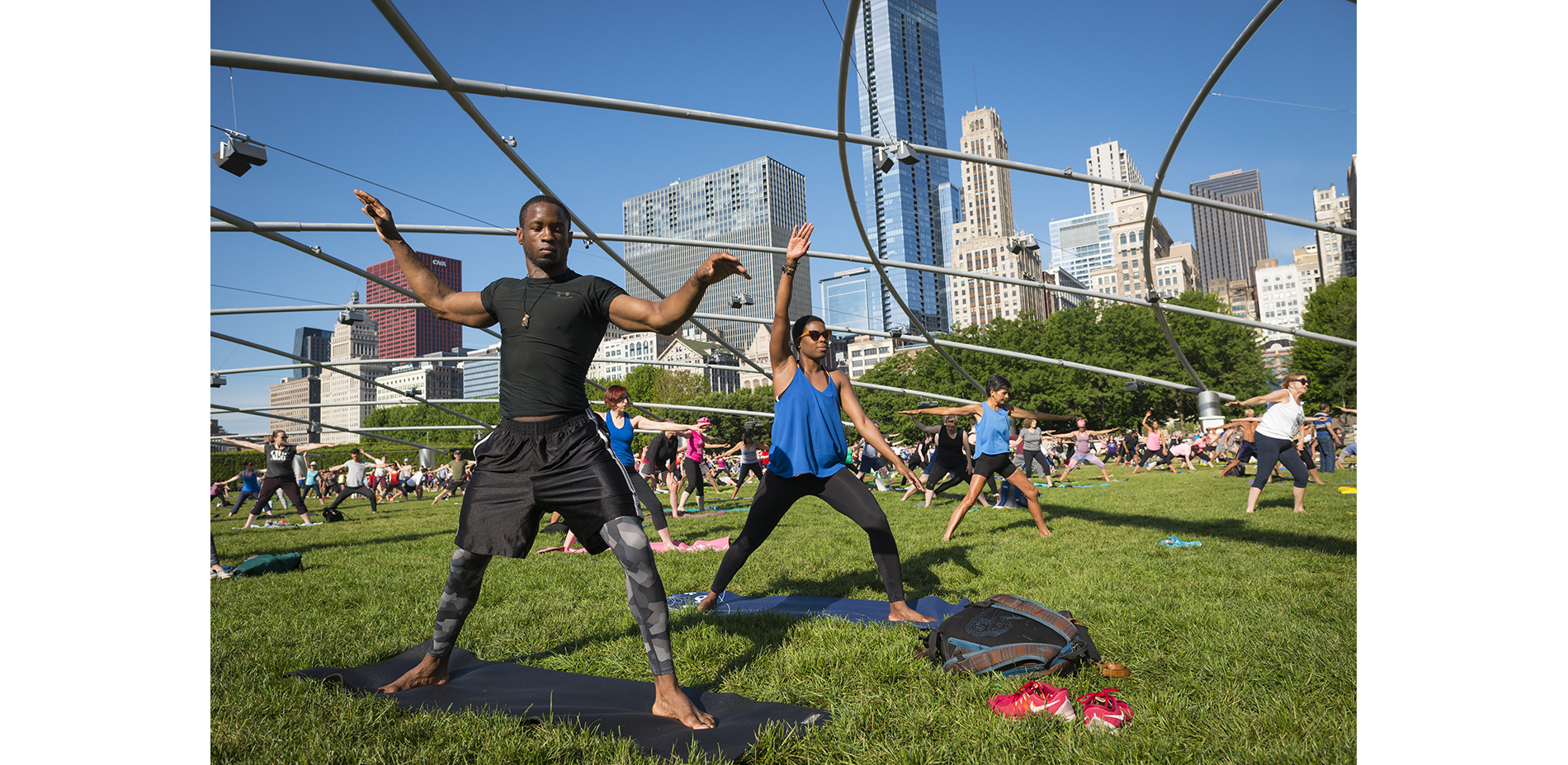 Summer Fitness Series on the Jay Pritzker Pavilion's Great Lawn